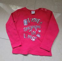 ♥️s.Oliver♥️ Langarmshirt Sweatshirt mit Aufschrift pink Gr. 86 Brandenburg - Brandenburg an der Havel Vorschau