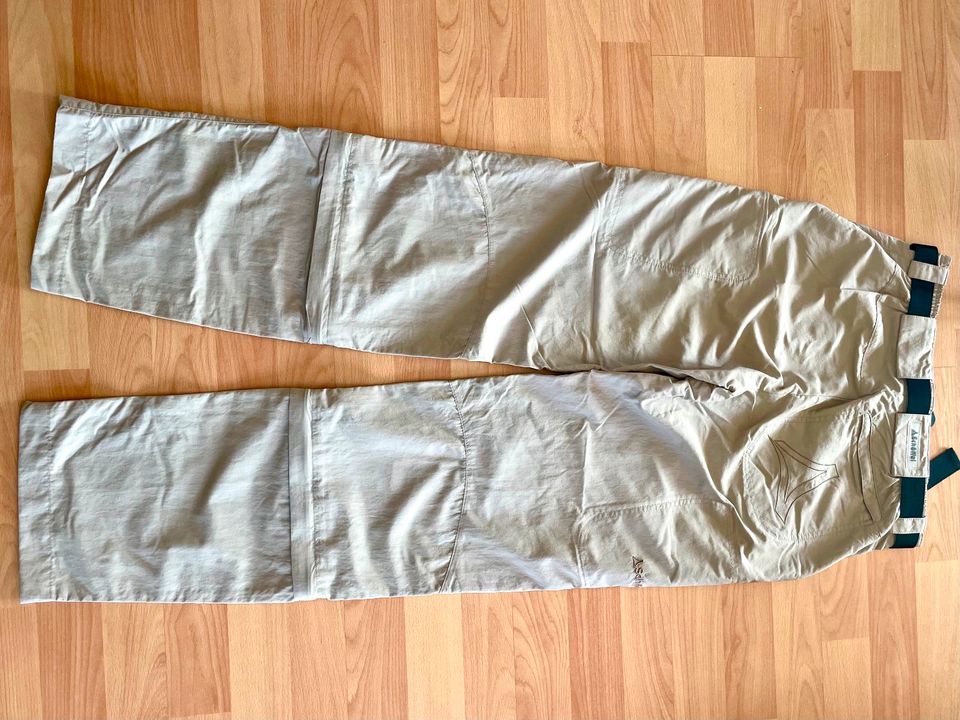 Schöffel-Outdoorhose mit Zip-Off-Funktion und Gürtel, Gr. 36 in Dresden