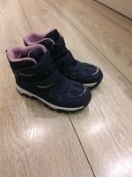 Winterschuhe Boots Stiefel Gr. 35 dunkelblau rosa, Top Zustand Bayern - Hof (Saale) Vorschau