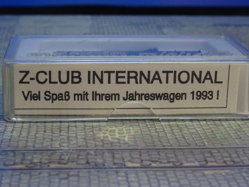 Märklin Z 88609 Z-Club Jahreswagen 1993 Top Zustand OVP in Wiefelstede