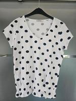 Orsay T-Shirt Gr. 38 weiss mit Punkten Niedersachsen - Meine Vorschau