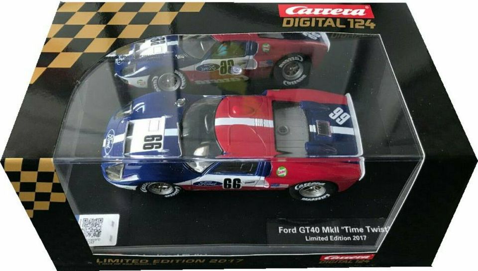 Carrera Digital 124 23848 Ford GT 40 Time Twist Limited Edition in  Baden-Württemberg - Metzingen | Modellbau gebraucht kaufen | eBay  Kleinanzeigen ist jetzt Kleinanzeigen