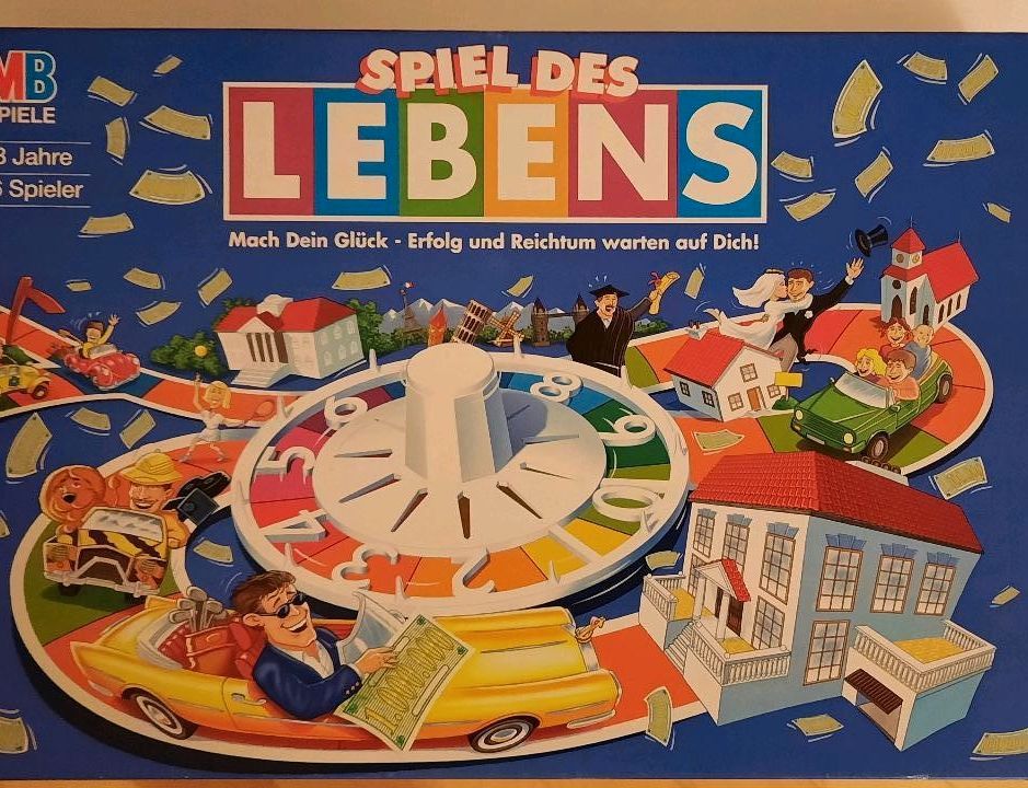 Spiel des Lebens - sehr gut erhalten, Gesellschaftsspiel in Lingen (Ems)