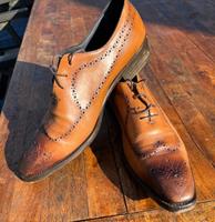 chique Leder schuhe Handmade 43 Nordrhein-Westfalen - Hilden Vorschau