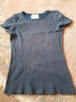 ❤ schönes T-Shirt Noa Noa blau grau gestreift Rippshirt XS Sachsen - Pulsnitz Vorschau