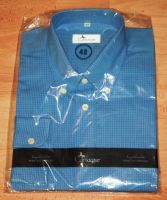 NEU - Blaues Hemd - Größe 42 - kariert - original verpackt - NEU Rheinland-Pfalz - Limburgerhof Vorschau