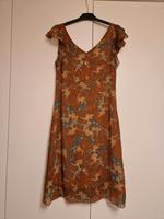 Vintage Blue Motion Sommerkleid rost braun blau Flügel Ärmel 38 Bayern - Schweinfurt Vorschau