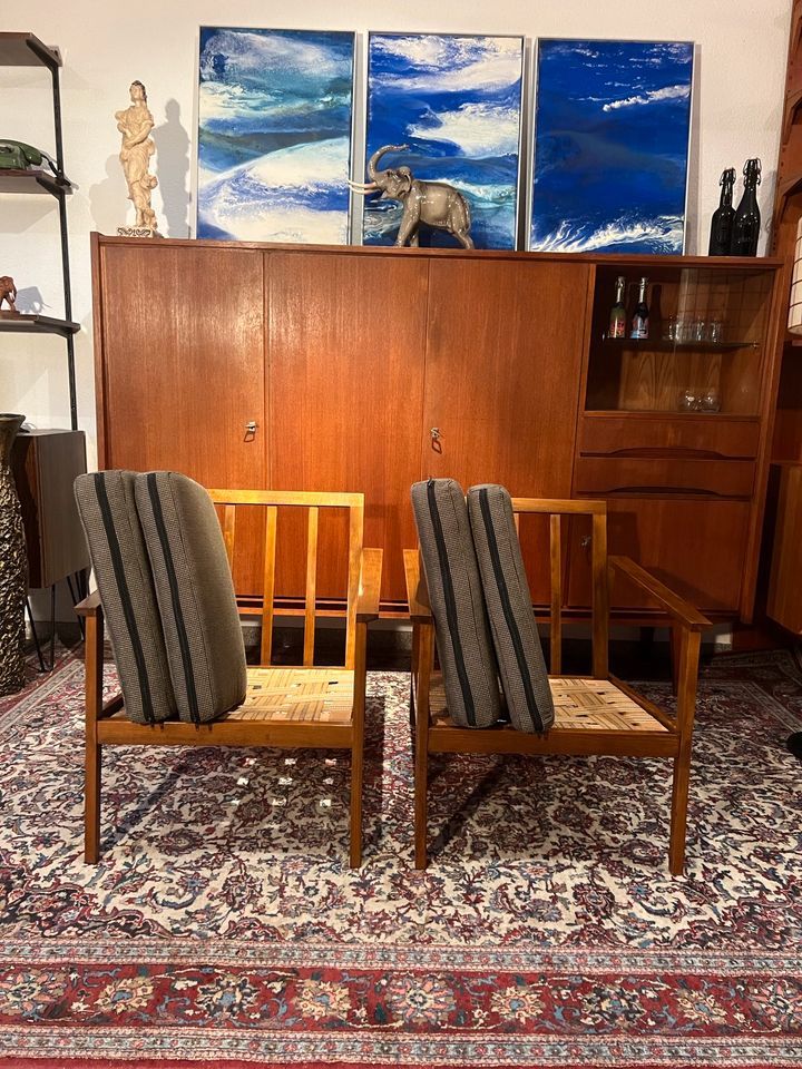 Mid Century easy Chair Danish Design Vintage Sessel in Schorndorf