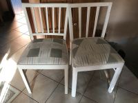 2 Stühle Holzstühle Esszimmer Vintage zu verschenken Nordrhein-Westfalen - Jülich Vorschau