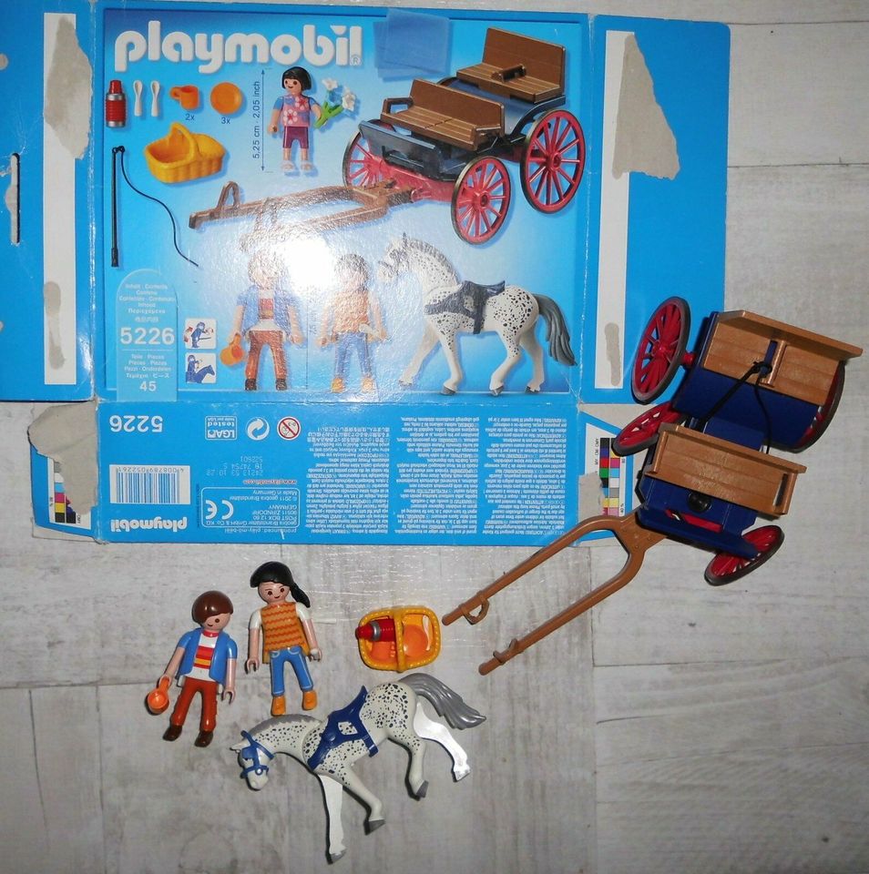 Playmobil Country 5226 – Ausflug mit Pferdekutsche in OVP in Uhrsleben