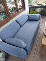 Blaue Couch zu verschenken Hessen - Braunfels Vorschau