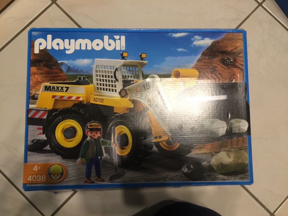 Playmobil Steingrube Bagger in Hüttenberg