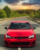 VW Golf 7 GTI Vorfacelift Frontstoßstange Tornardo Rot Bayern - Cadolzburg Vorschau