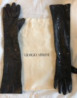 Fein Leder Original Giorgio Armani Handschuhe lang Frankfurt am Main - Bornheim Vorschau