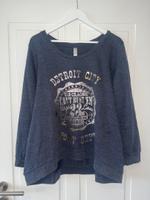 Dunkelblaues Damen Langarmshirt (Sheego) Nordrhein-Westfalen - Vreden Vorschau