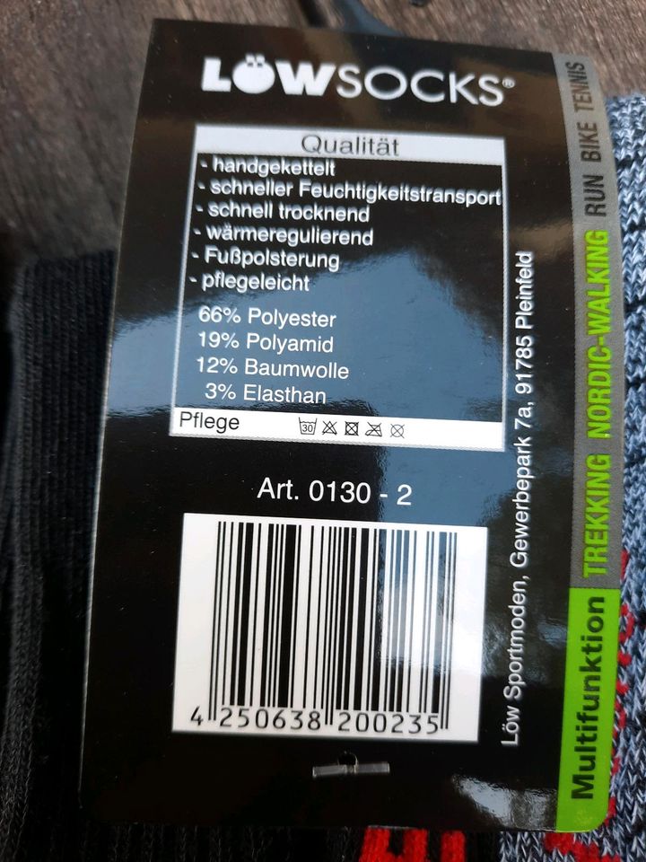 Trekkingsocks Bikesocks 39 42 Preis mit Versand in Hofheim Unterfr.