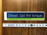 Diesel Get torque Daimler Chrysler Mercedes Sticker Aufkleber Hessen - Kassel Vorschau