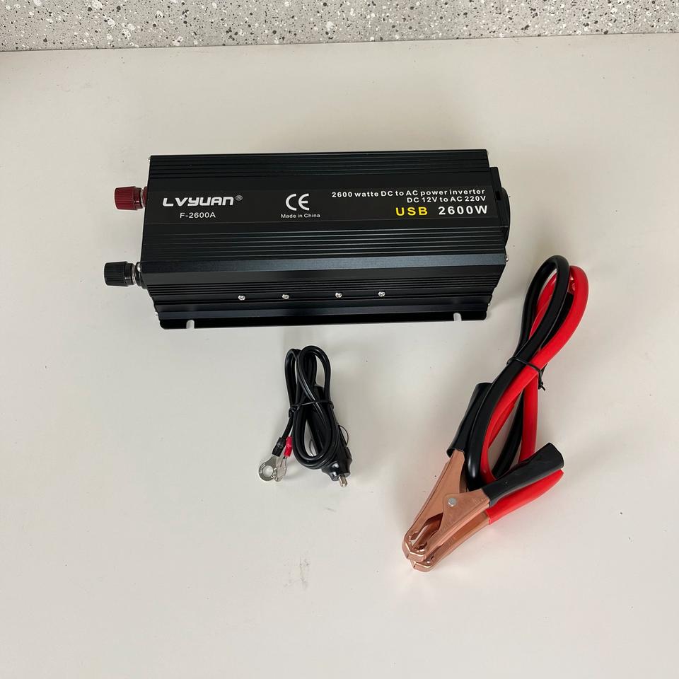 NEU 1100W 2600W Spannungswandler dc 12V ac 230V Wechselrichter in Soltau
