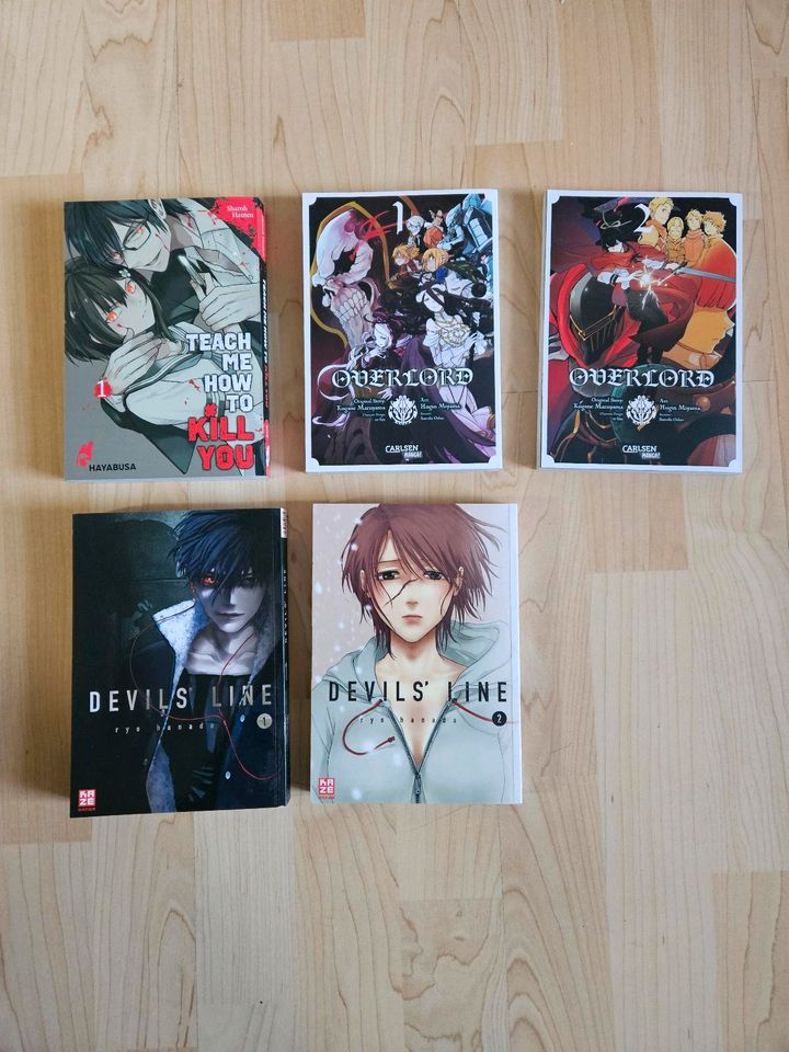 Teach me how to kill you/ Overlord/ Devils' line Manga in Tirschenreuth