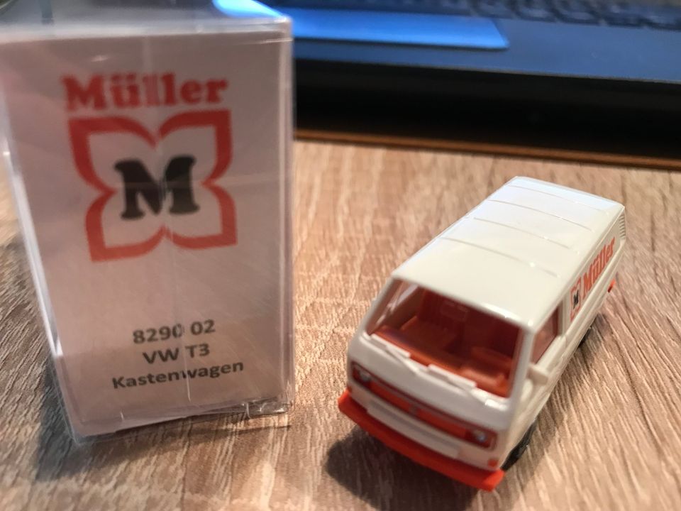 Wiking 1:87 VW T3 Müller Drogerie, OVP, Versand möglich in Pfullendorf