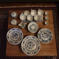 Geschirr Set, Original blau-weiß Zwiebelmuster, 51-teilig Walle - Handelshäfen Vorschau