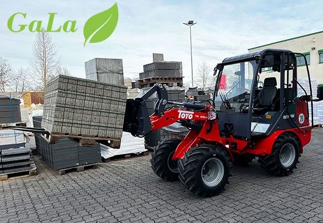 Hoflader Radlader TOYO 836-III Galabau Variante 1.500kg Hubkraft in Gifhorn