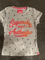 Superdry T-Shirt Gr. M mit Glitzerschrift Häfen - Bremerhaven Vorschau