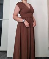 Clasi Women's V-Neck Ruched Waist Split Elegant Fashion Dress Niedersachsen - Friedeburg Vorschau