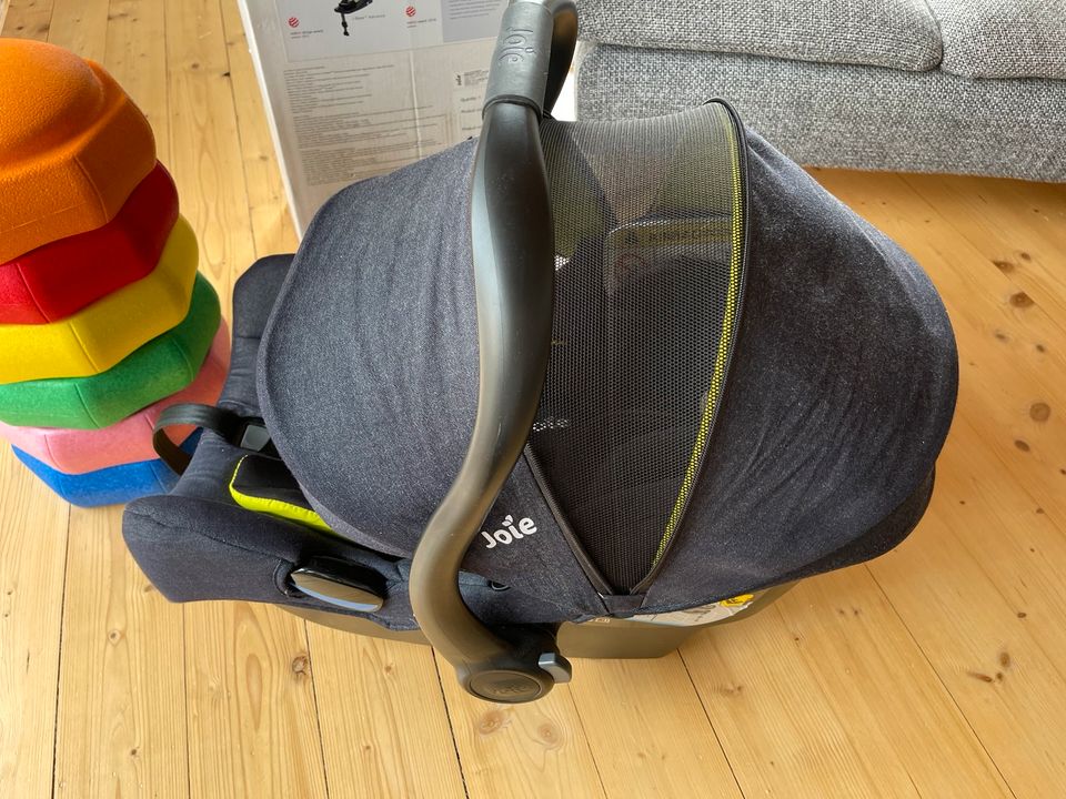 Babyschale Joie I-Gemm mit Isofix Station i-Base Advance in Freiburg im Breisgau