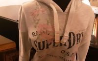 ❤ Superdry Hoodie Osaka grau rosa Pulli Pullover Bayern - Regensburg Vorschau