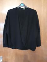 Hm Bluse Wickeloptik Schwarz Gr.36 Niedersachsen - Hinte Vorschau