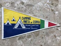 Wimpel Camping Pineta di Cervia Milano Adria Vespa Veteranen Club Duisburg - Homberg/Ruhrort/Baerl Vorschau