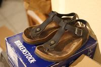Birkenstock Kairo schwarz Leder in Gr. 38 Rheinland-Pfalz - Hackenheim Vorschau