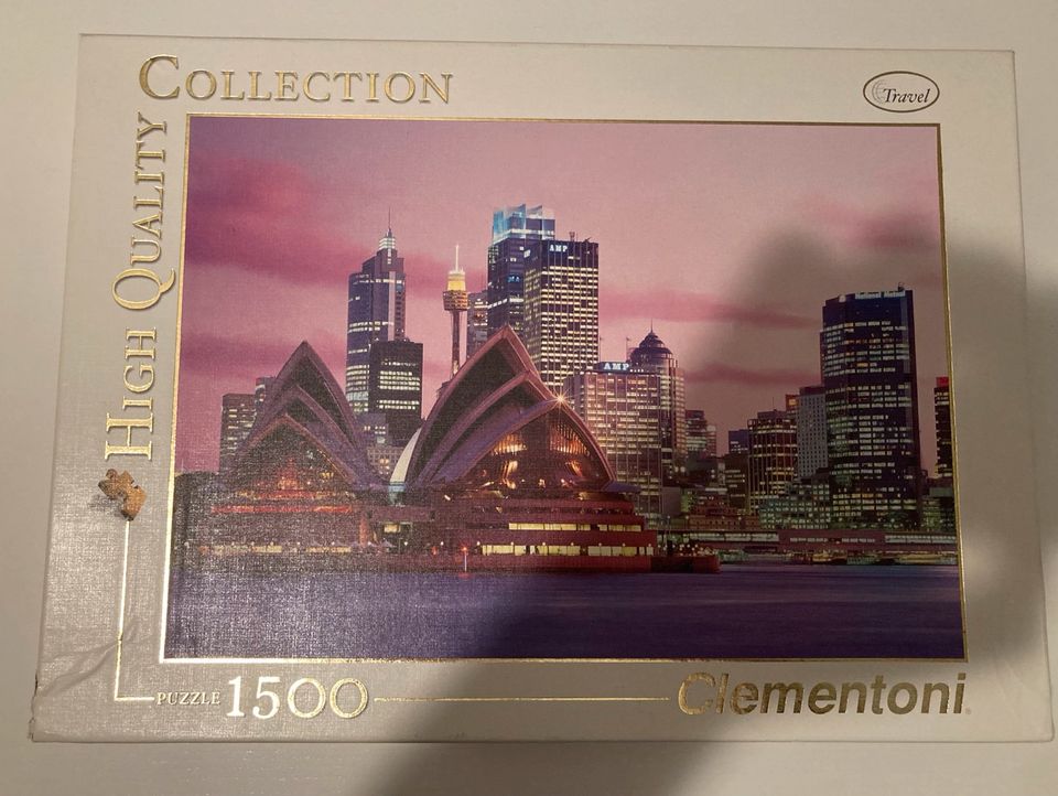 Puzzle „Sydney“ mit 1.500 Teilen - vollständig in Lüdinghausen