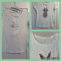 Gap T-Shirt Wendepailletten 164 Ananas Mädchen Baden-Württemberg - Sinzheim Vorschau