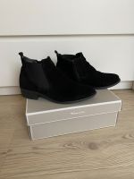 Tamaris Chelsea Stiefeletten schwarz Rauleder Leder Gr. 39 Nordfriesland - Niebüll Vorschau