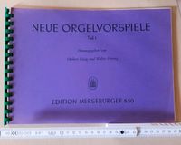 Orgelnoten Haag, Hennig: Neue Orgelvorspiele Teil 1 Baden-Württemberg - Merzhausen Vorschau