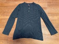 H&M, Langarmshirt, geringelt, gestreift, blau, weiß, Gr. 146/152 Schleswig-Holstein - Lübeck Vorschau