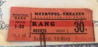 1942 Metropol Theater Ticket Programm Heft der Graf von Luxemburg Berlin - Neukölln Vorschau