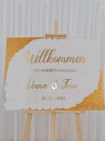 Willkommensschild für Hochzeit Geburtstag personalisiert Hessen - Melsungen Vorschau