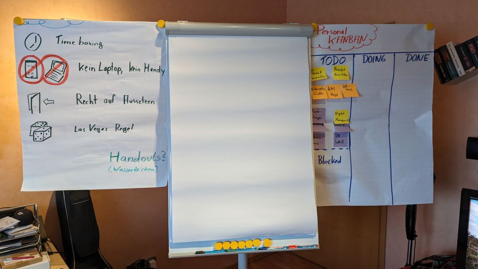 Franken Flipchart mit Zubehör in St. Wendel