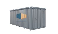 5m x 2m Schnellbaucontainer Materialcontainer Lagercontainer Container Blechcontainer Klappcontainer Containerboxen Lagerbox Lagerraum Geräteschuppen Gartenhütte Innenstadt - Köln Altstadt Vorschau