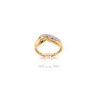 Ring Gelb Weiß Gold 585 Diamant Schmuck Damen Geschenk 172776 Schleswig-Holstein - Lübeck Vorschau