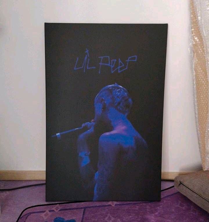 Lil Peep Wandbild in Landshut