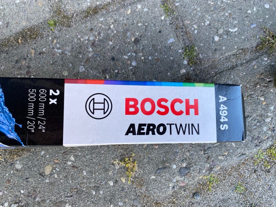 Scheibenwischer neu BMW  Bosch Aero Twin A494S in Jade