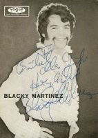 Autogrammkarte von Blacky Martinez Schlagersänger mit Autogramm Nordrhein-Westfalen - Kamen Vorschau