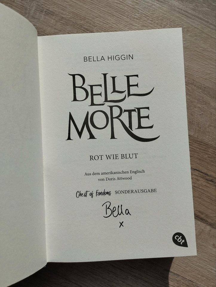 Belle Morte - Bella Higgin (Chest of Fandoms) in Schwarzenbach a d Saale