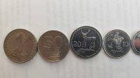 Georgische Münzen: 1 Lari, 50, 20, 10 und 5 Tetri Sachsen-Anhalt - Magdeburg Vorschau