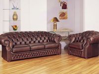 3er Sofa Chesterfield 3-Sitzer Couch Cardiff Ledersofa UVP*2.990 Münster (Westfalen) - Centrum Vorschau