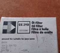 Ölfilter, Knecht OX39D, BMW, neu Saarland - Schmelz Vorschau